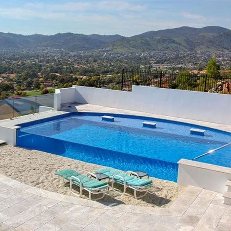 Ventajas de la piscina paisajística acrílica al aire libre